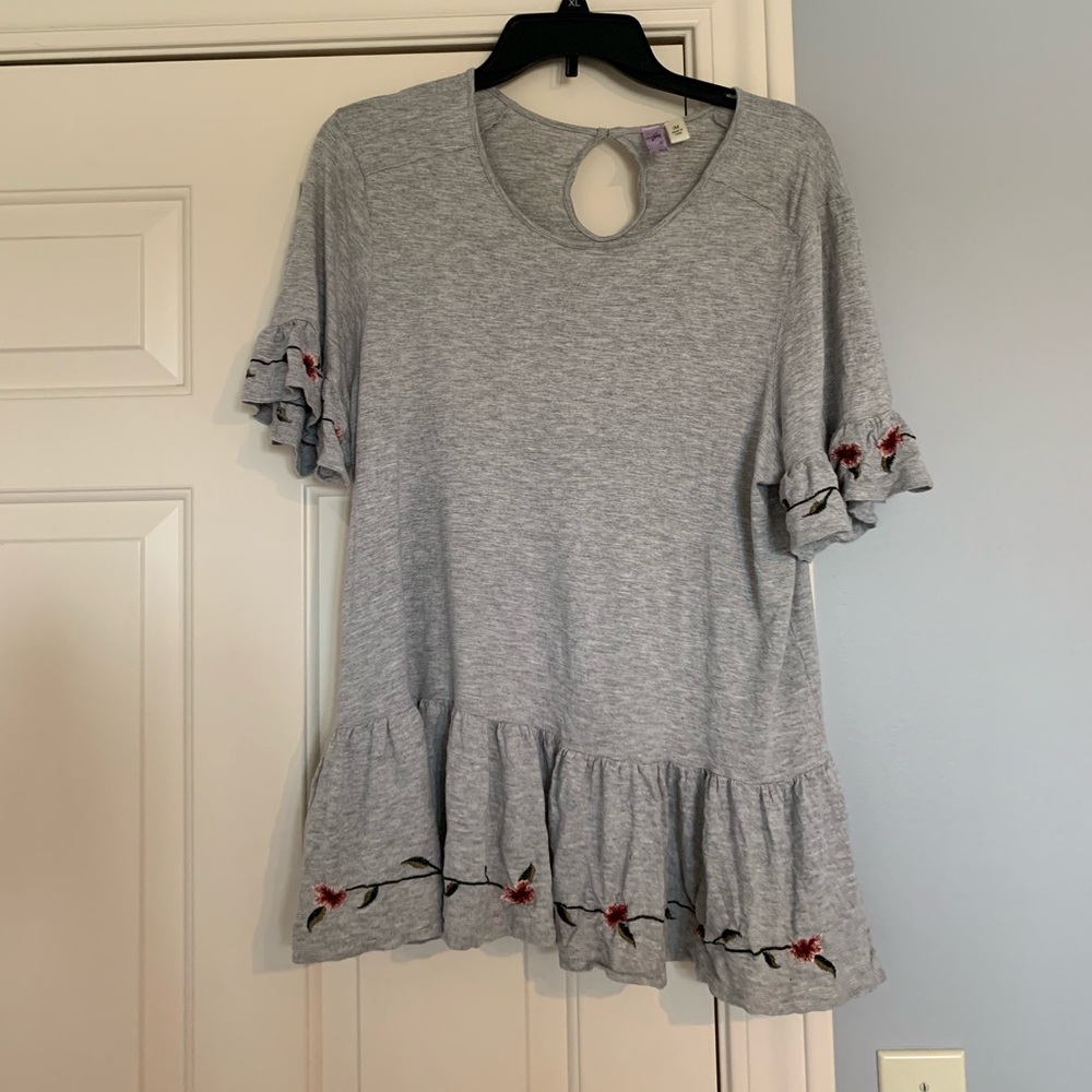 Embroidered Francesca’s Top